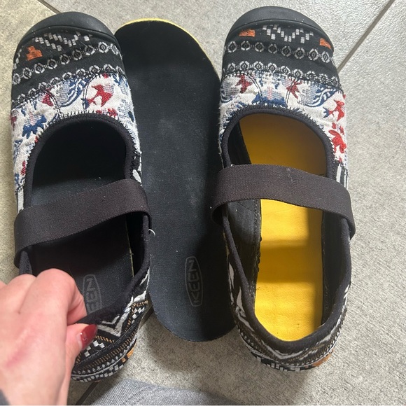 Keen Sienna Mary Jane slip on canvas shoes hiking outdoor 10.5 - Picture 6 of 6